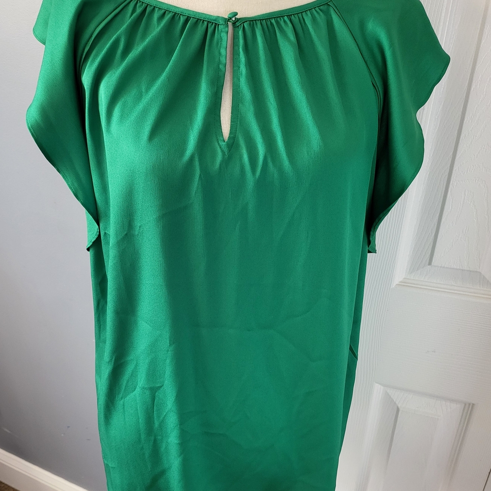 Elegant Green Blouse
